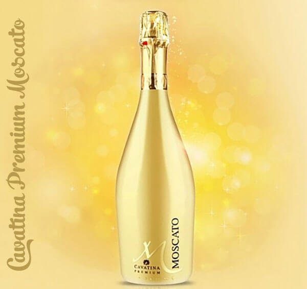 Rượu vang sủi tăm Cavatina Premium Moscato