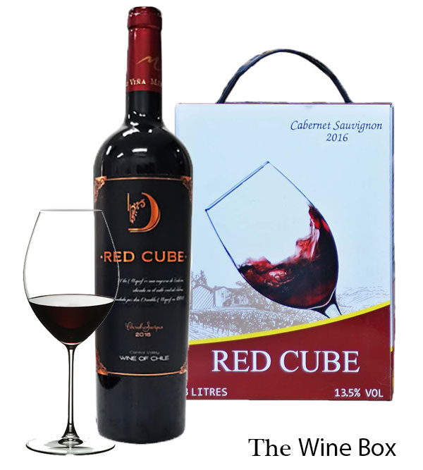 rượu vang Red Cube Cabernet Sauvignon