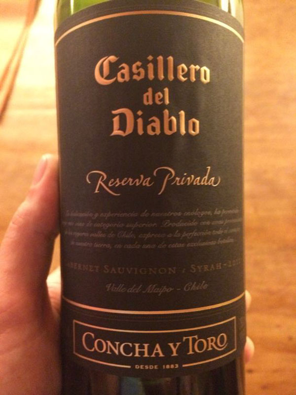 Vang Chile Casillero Del Diablo Reserva Sauvignon Blanc