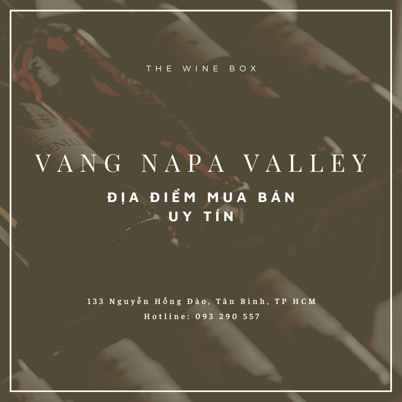 Các địa điểm mua vang Napa Valley uy tín