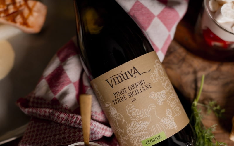 Đặc điểm của rượu vang Vinuva Pinot Grigio