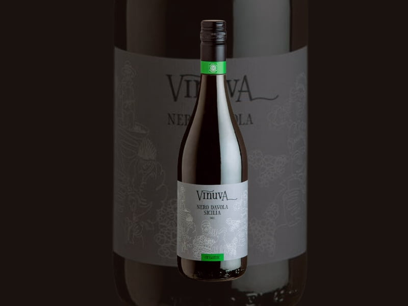 Thông tin vang Vinuva Nero d'Avola Sicilia