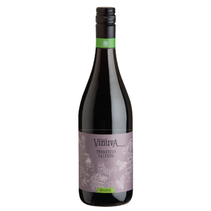 Vang Organic Vinuva Primitivo Salento