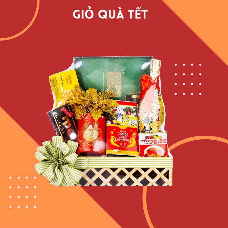 Giỏ quà Tết