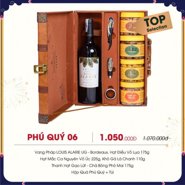 Hộp quà Tết Phú Quý 06