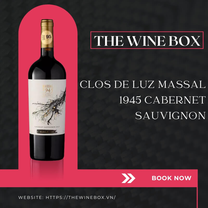 Rượu CLOS DE LUZ MASSAL 1945 Cabernet Sauvignon