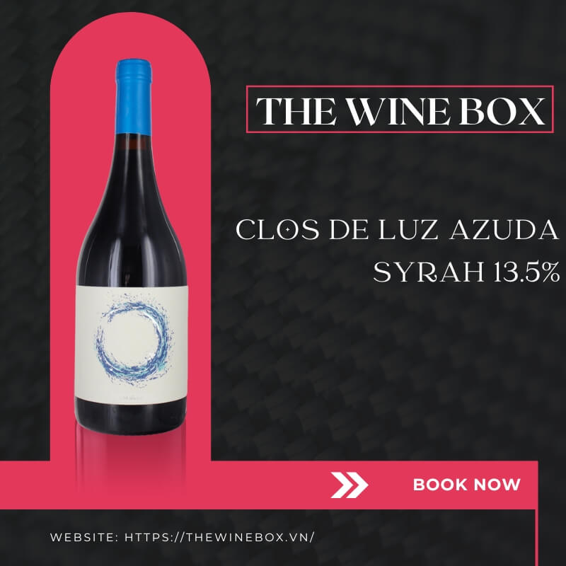 Rượu vang CLOS DE LUZ AZUDA SYRAH 13.5%