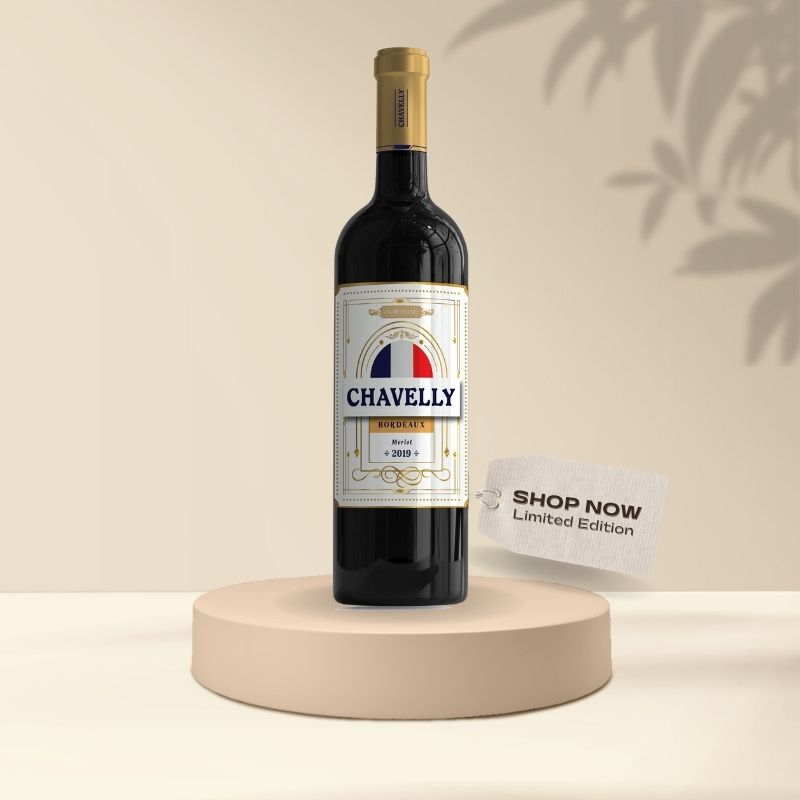 CHAVELLY - Bordeaux Merlot 2019 13% - 750ml