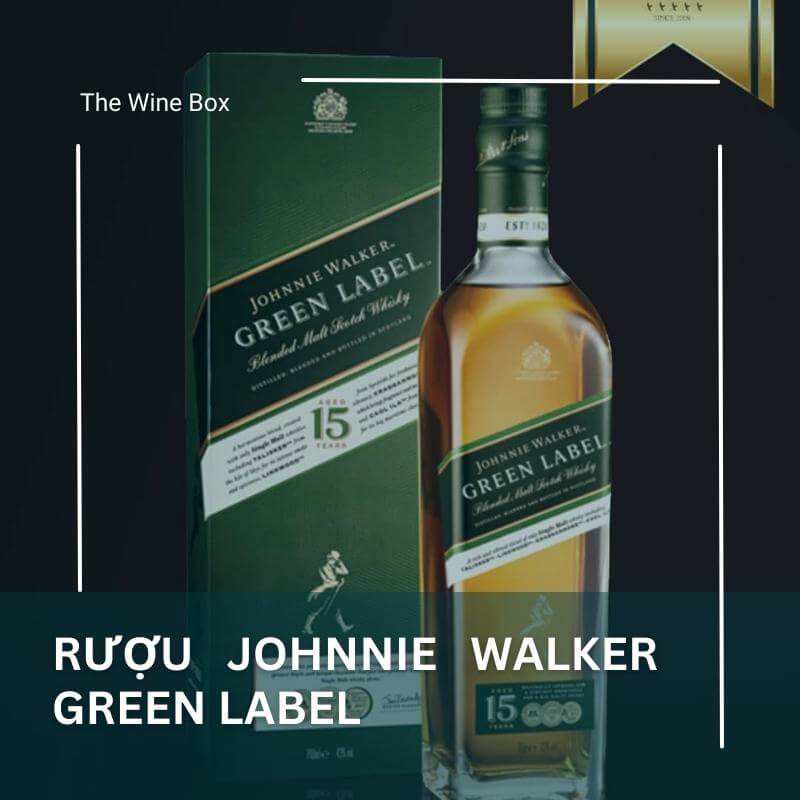 Rượu Johnnie Walker Green Label 750ml