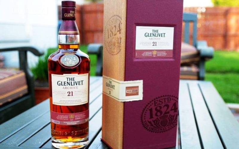 Đặc điểm của rượu Glenlivet 21 Year Old