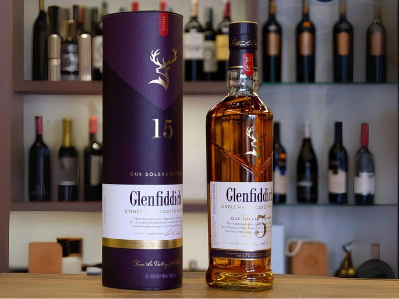 Hộp Rượu Glenfiddich 15 năm