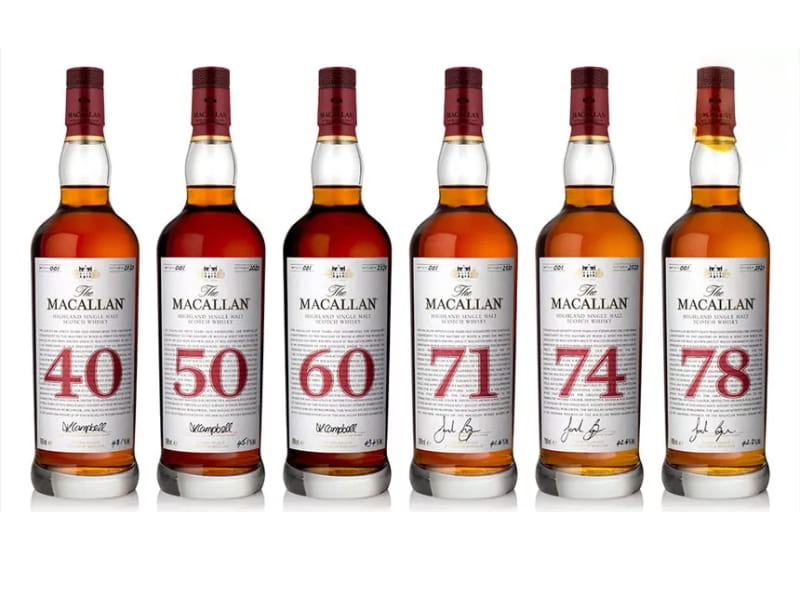 Rượu Macallan 71 Năm The Red Collection