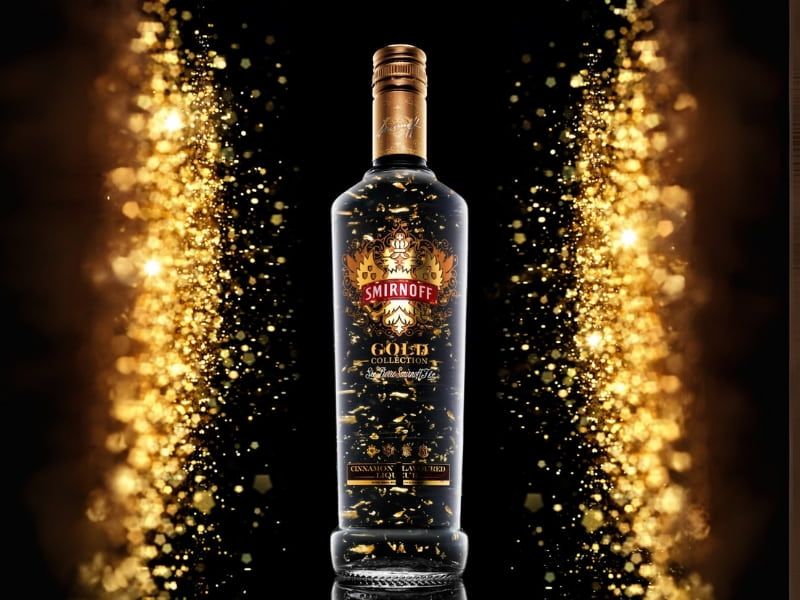 Rượu Vodka Nga Smirnoff Gold Cinnamon