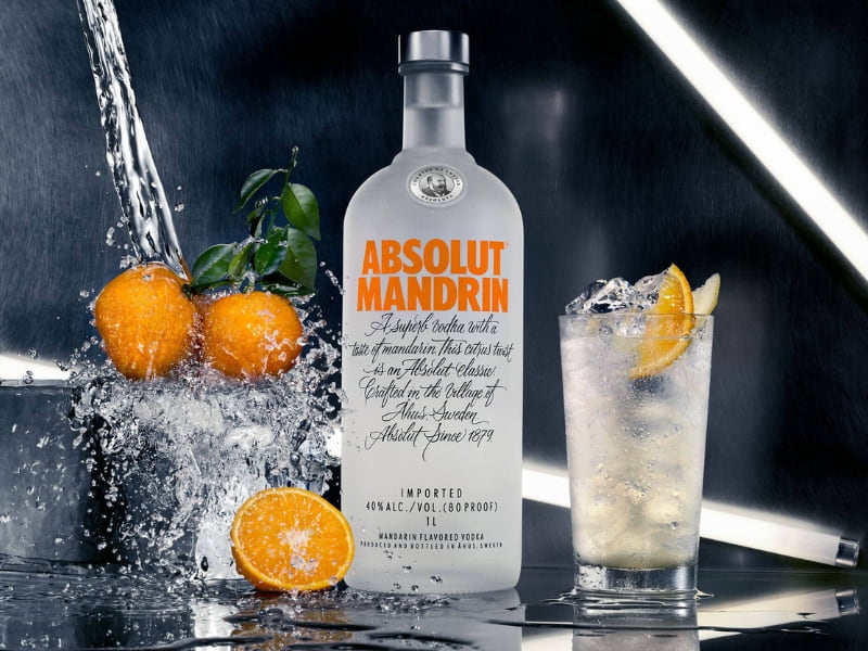 Rượu Vodka Absolut Mandrin
