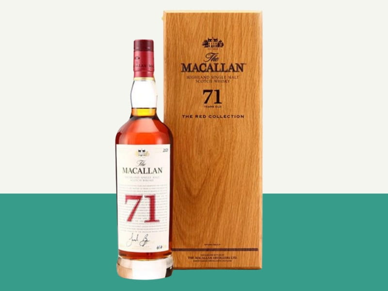 Whisky Macallan 71 năm The Red Collection