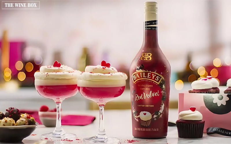 Một số đặc điểm nổi bật của hương vị rượu Baileys Red Velvet Cupcake