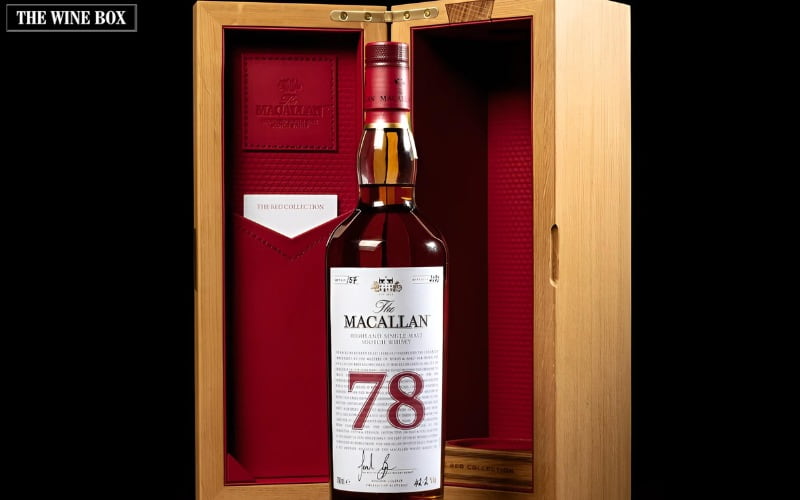 Một số thông tin về rượu Macallan 78 năm The Red Collection