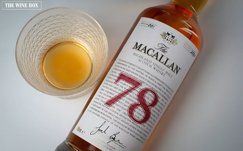 Một số đặc điểm nổi bật của rượu Macallan 78 năm 