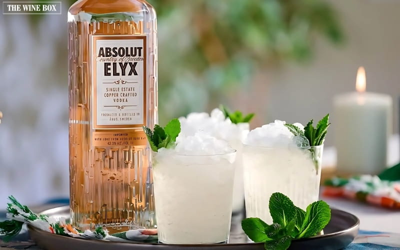 Một số thông tin về rượu Vodka Absolut Elyx