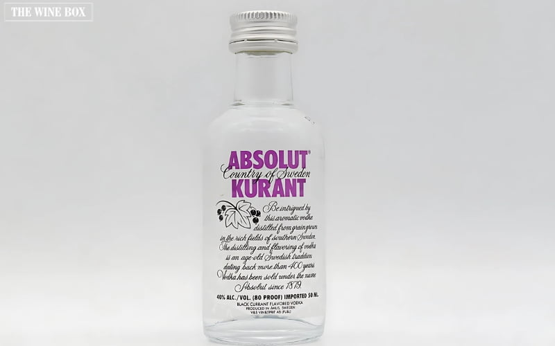 Rượu Vodka Absolut Kurant hương trái cây là dòng vodka được đánh giá cao