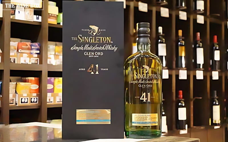 Một số thông tin về rượu Singleton 41 năm Glen Ord