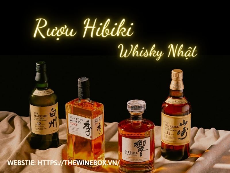 Rượu Hibiki - Whisky Nhật - Rượu chính hãng 100%