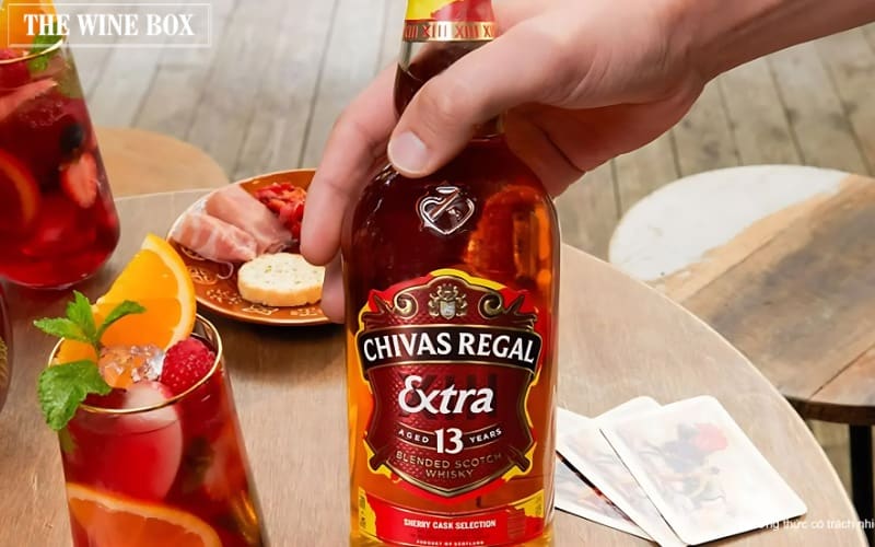Một số thông tin về rượu Chivas Extra 13 năm Sherry Cask
