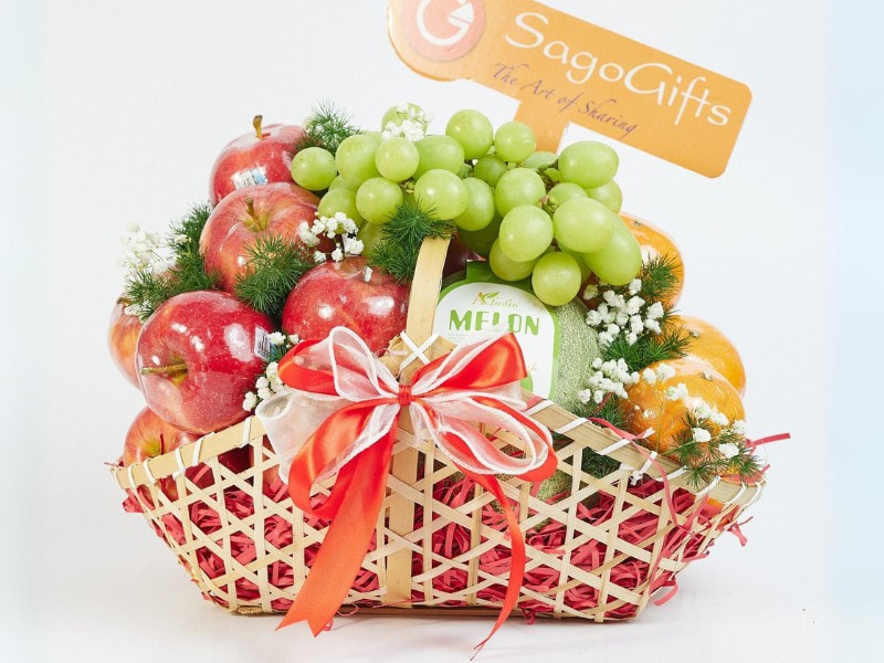 Hamper trái cây Tết