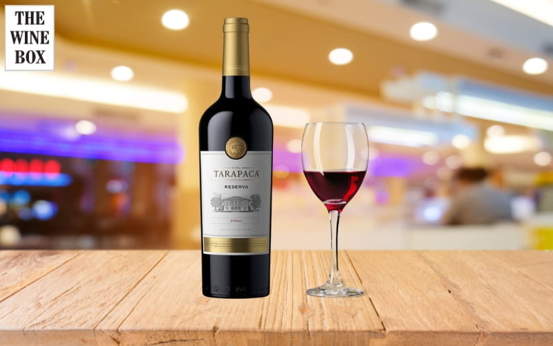 Tarapaca Reserva Cabernet Sauvignon - rượu vang đỏ nấu ăn với hương vị trái cây chua ngọt đậm đà