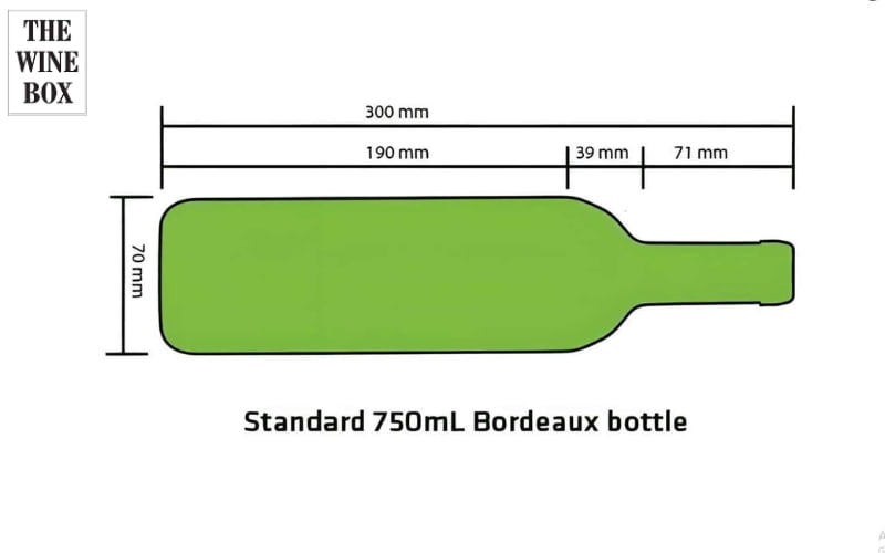 Kích thước chai rượu vang tiêu chuẩn như thế nào?