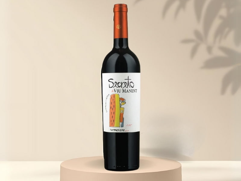 Rượu vang Secreto De viu manent - carmenere