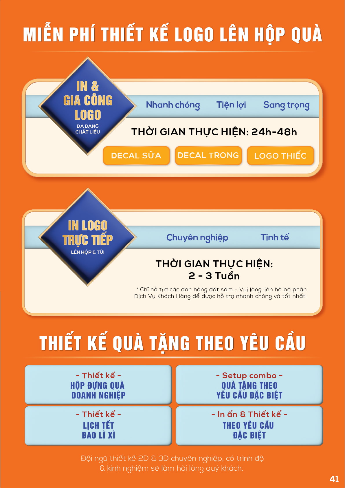 Catalogue quà tết 2025